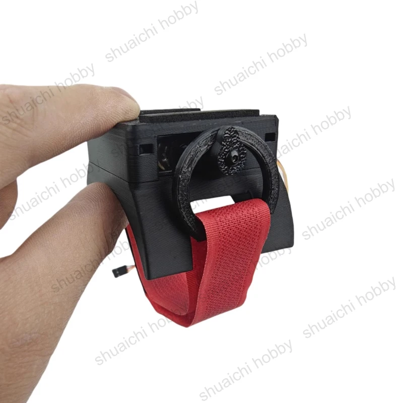 1 peça 3.5-5v 1.5kg torque servo pwm lançador 180/360 graus ângulo de rotação dispositivo airdrop sistema de entrega aérea para drone rc fpv