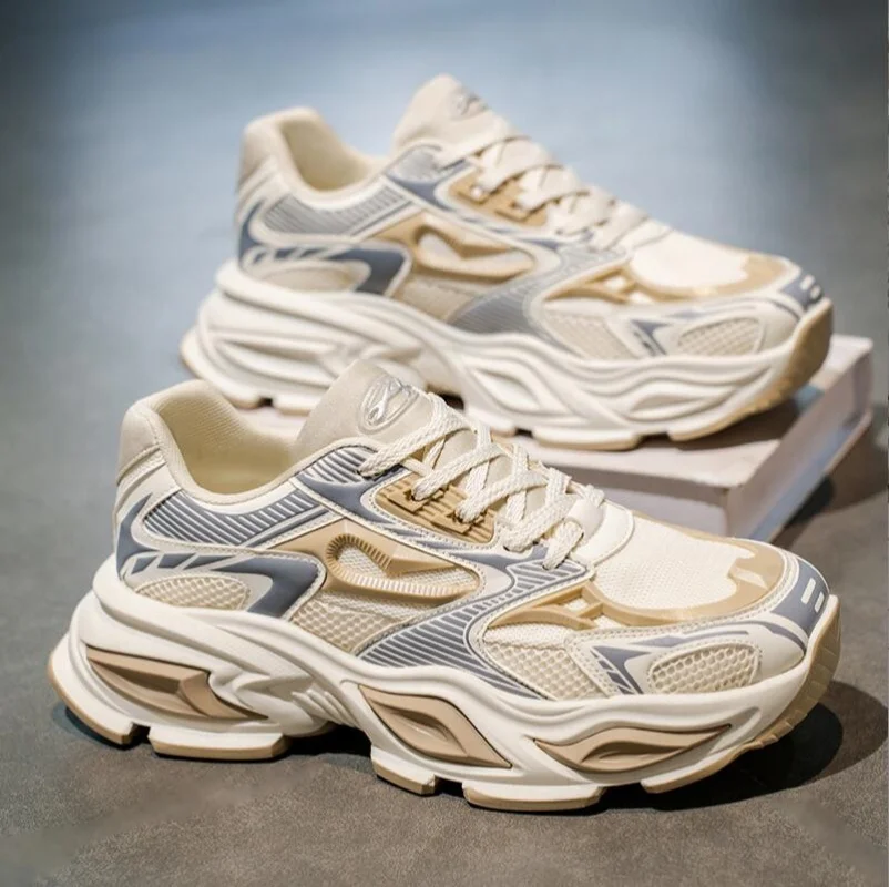 

Мужские повседневные спортивные дышащие кроссовки для активного отдыха, модные и удобные, стильные для улицы.