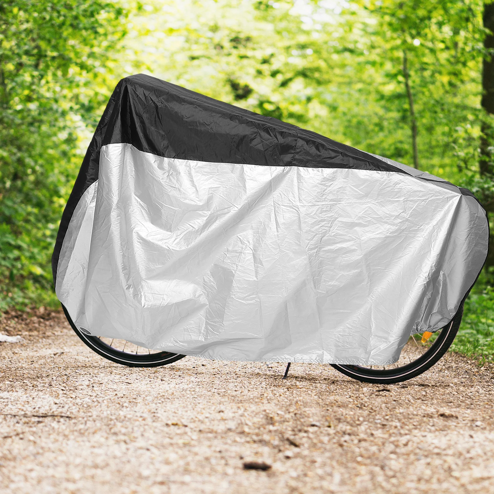 

190T Covers Waterproof Dustproof UV Full Coverage Bike Cover for Outdoor Storage Electric Motorcycle Scooter