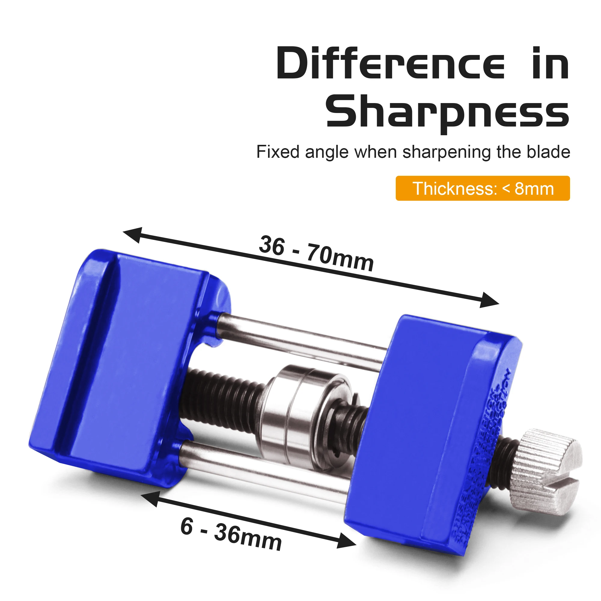 TOLESA Honing Guide Chisel Sharpening Jig For Chisels & Planes, Adjustable Angle Guide Sharpener Jig Sharpening Stone Holder