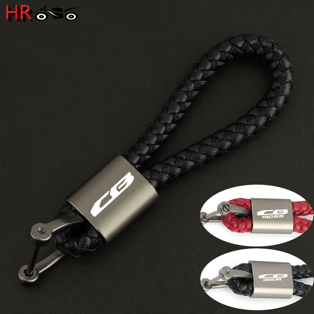 Motorcycle Keychain Keyring Key Chain For Honda CB125R CB150R CB190R CB190SS CB250R CB300R CB400X/F CB500X CB500R CB650F CB1100