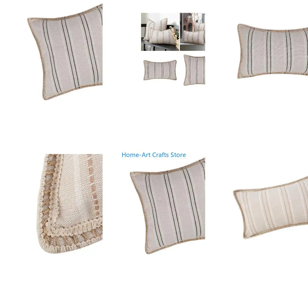 Y3NA Linen Pillow Cover Set Moisture Absorbing Bed Accessory Effortlessly Maintenance for Hot Sleepers Sustainable Addition