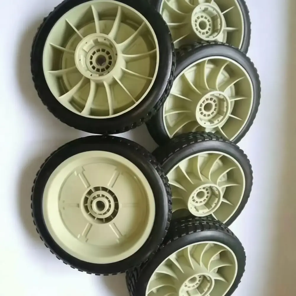 Rubber Wheel Tire Replacement Fits Honda GXV160 Lawn Mower Front Rear Self Propelled Drive System Garden Spare Accessory Part
