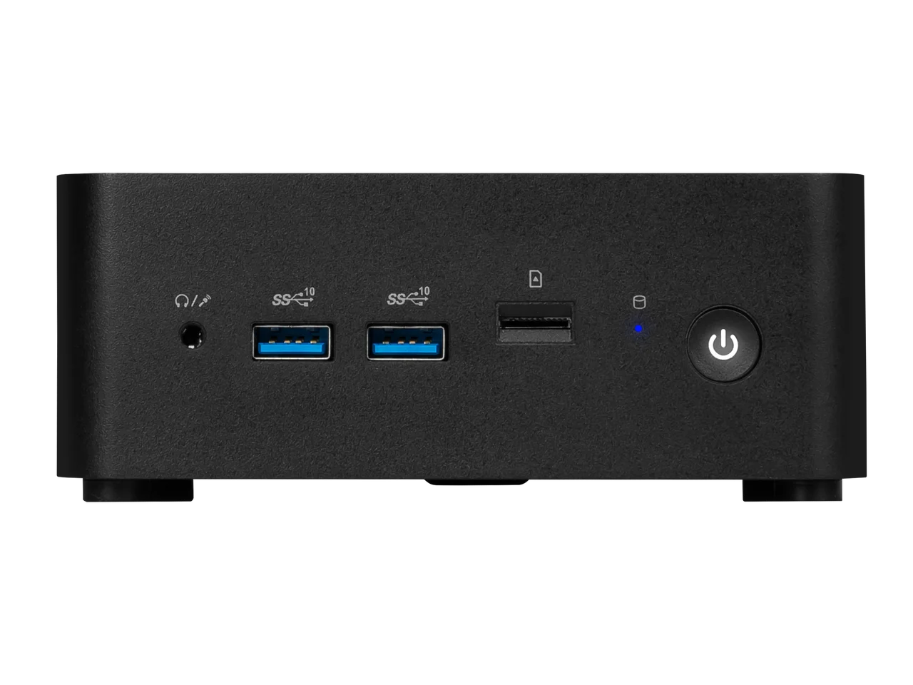 MSI Cubi NUC 1M-010BUS Black Mini PC Barebone, Intel Core 5 120U, Thunderbolt 4, Dual 2.5G LAN, 4 USB, Quad Display