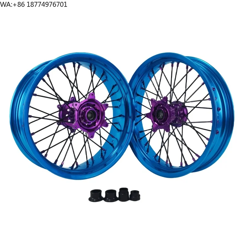 Aluminium Alloy Supermoto Wheels17 Inch  for KTM EXC 450