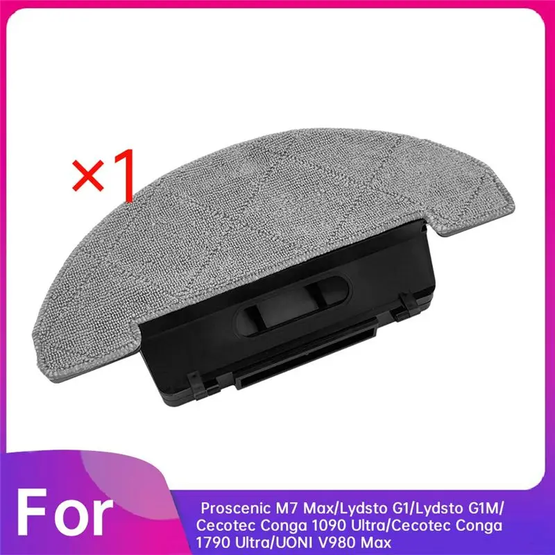kit-de-pieces-de-rechange-pour-aspirateur-robot-proscenic-m7-max-uoni-v980-max-etc-reservoir-d'eau-bac-a-poussiere-support-pour-chiffon-de-nettoyage