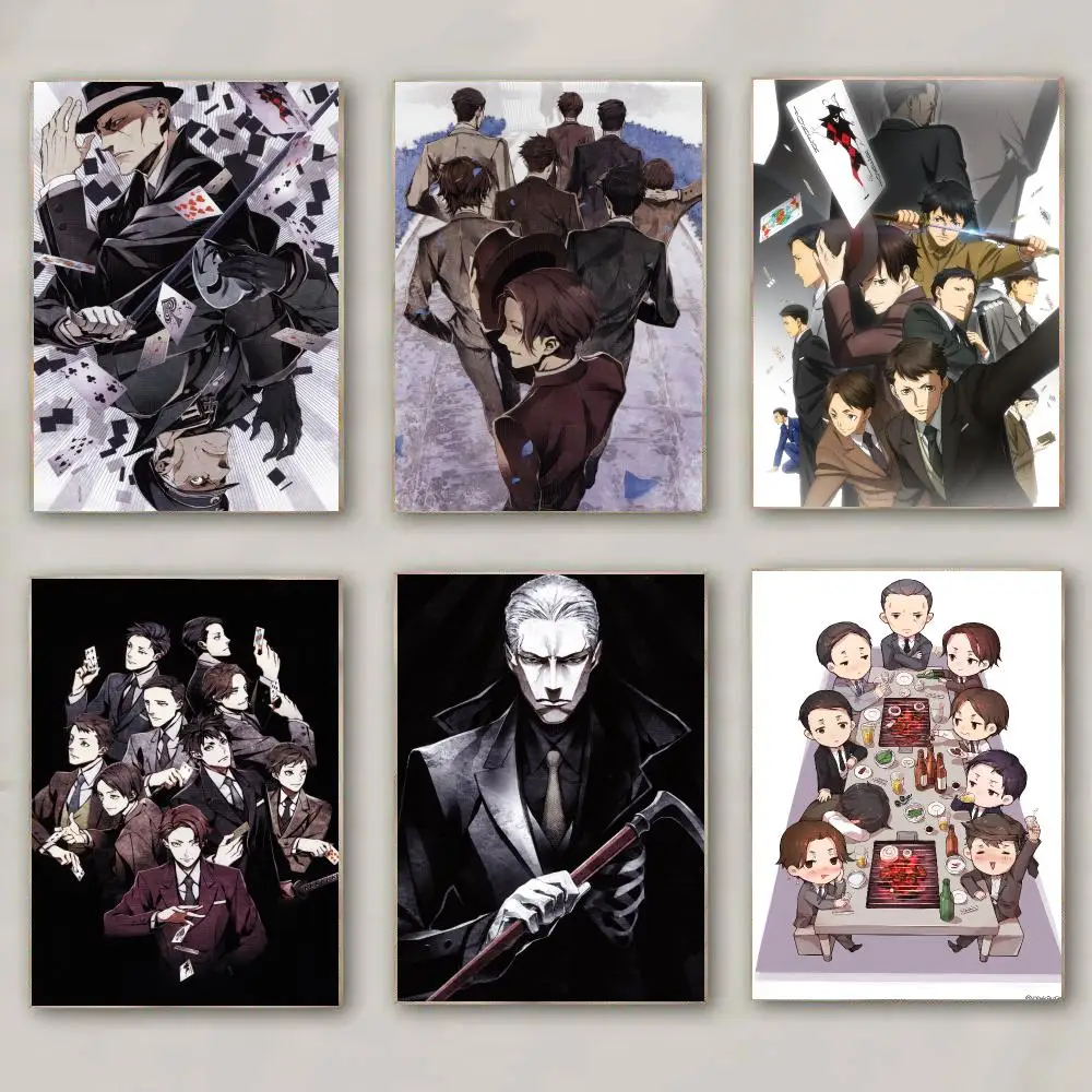 anime J-Joker Game-E Poster Modern Wall Decal for Living Room Cafe Office Bar and Bedroom