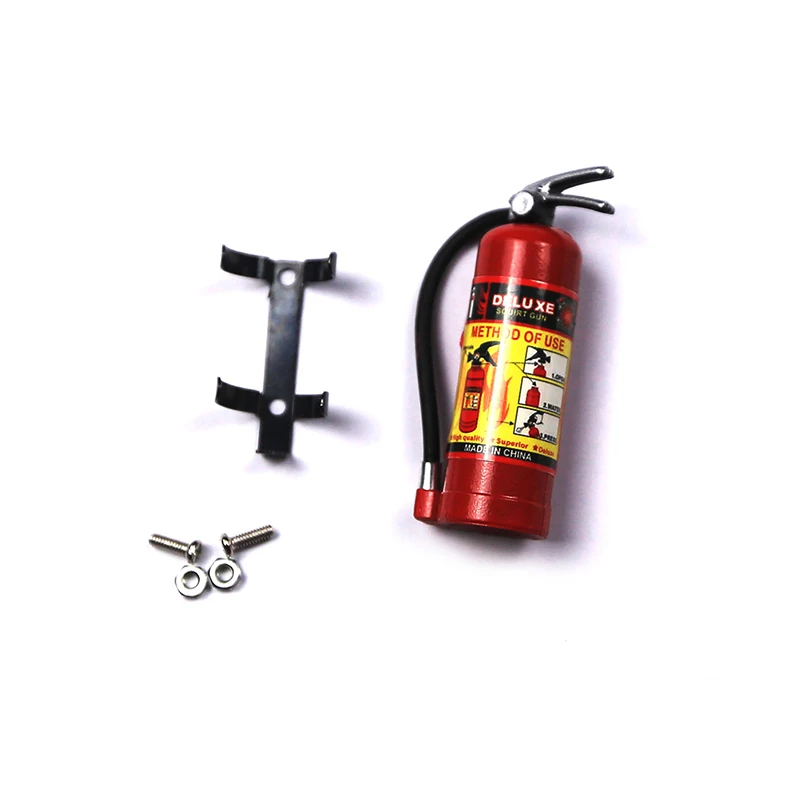 Parts Fire Extinguisher Model For Axial SCX10 TRX4 Fire Extinguisher Model RC Parts Toys For Children 1/10 RC Crawler Accessory