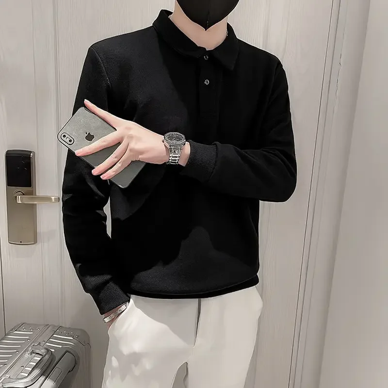 Polo Male Clothes Oversized T-shirt With Wholesale T Shirts For Men Harajuku Fashion Social Aesthetic Tops New A Sweatshirts