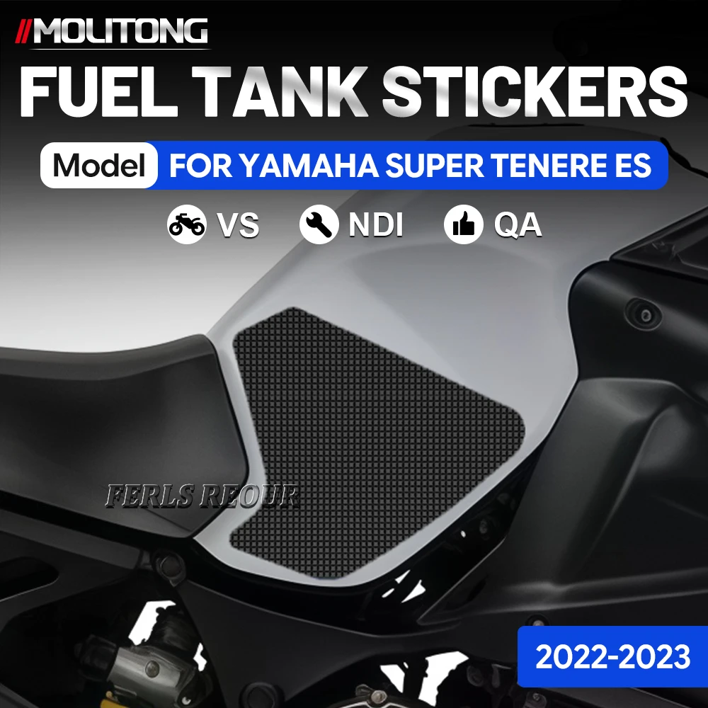 

Для YAMAHA SUPER TENERE XT1200Z 2012-2020: Мягкая резиновая накладка на бак, противоскользящая, защита от царапин, защита топливного бака мотоцикла