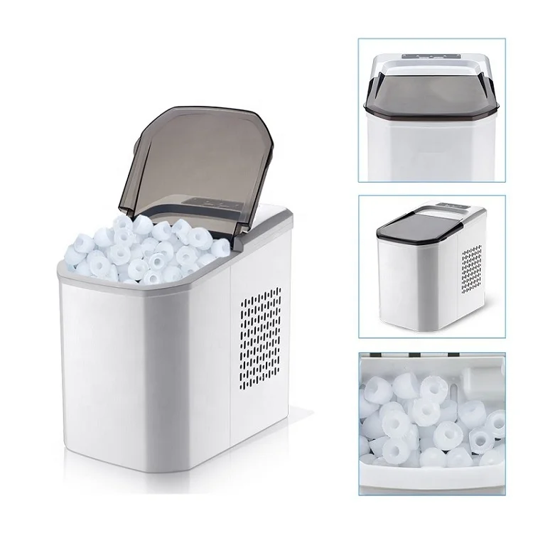 Household water cooler portable 12kg Mini Instant Bullet ice making machine for ice Cuber Maker