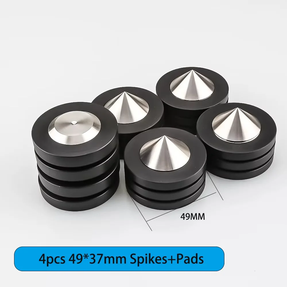 4PCS Speaker Spike Floor Protectors Washer for Spikes 39X13MM Isolation Feet Improve Sound AMP DAC CD Spike Base