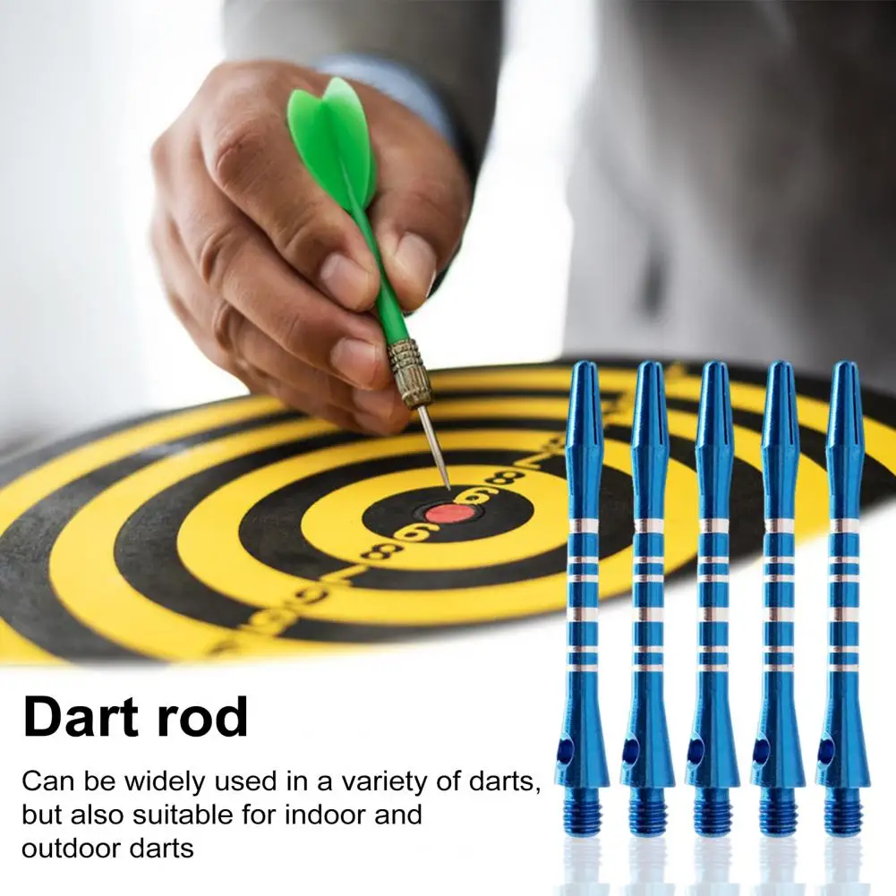 Painted Lines Dart Pole Set Dart Shaft Replacement Kit with Lockhole Polished Electroplated Steel Tip Accessories Multi-color