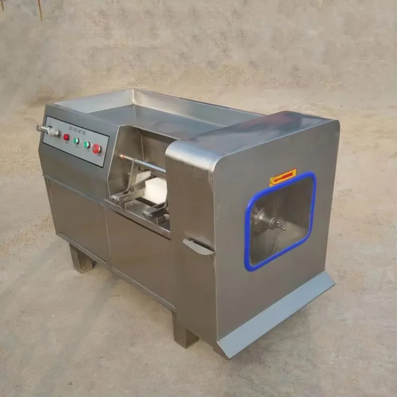 ماكينة تقطيع مكعبات الزنجبيل الأوتوماتيكية المخصصة ماكينة تقطيع الخضروات المكعبة ماكينة تقطيع اللحوم المجمدة