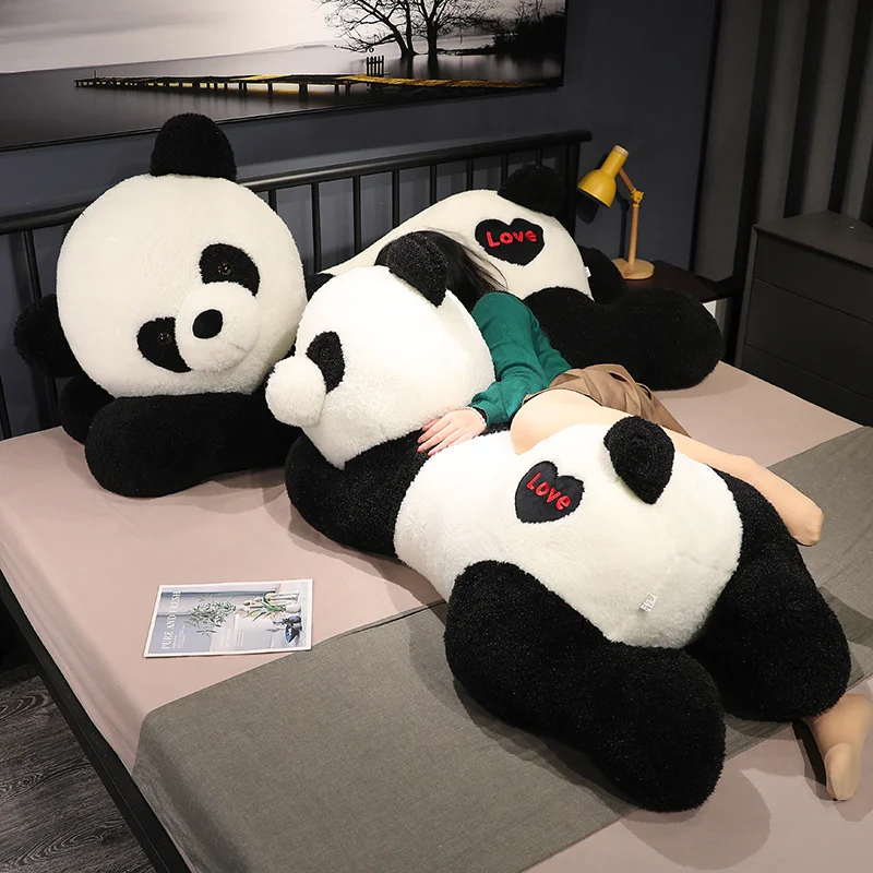 

Cute Big Giant Panda Bear Plush Toys Stuffed Animal Doll Hug Pillows Cartoon Kawaii Dolls Girls Lover Birthday Gifts Home Decor