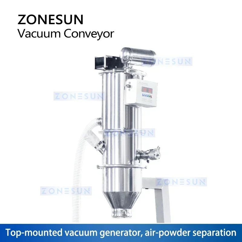 

Zonesun ZS-VFP1 Vacuum Conveyor For Powder Transfer System Powder Feeder Elevator