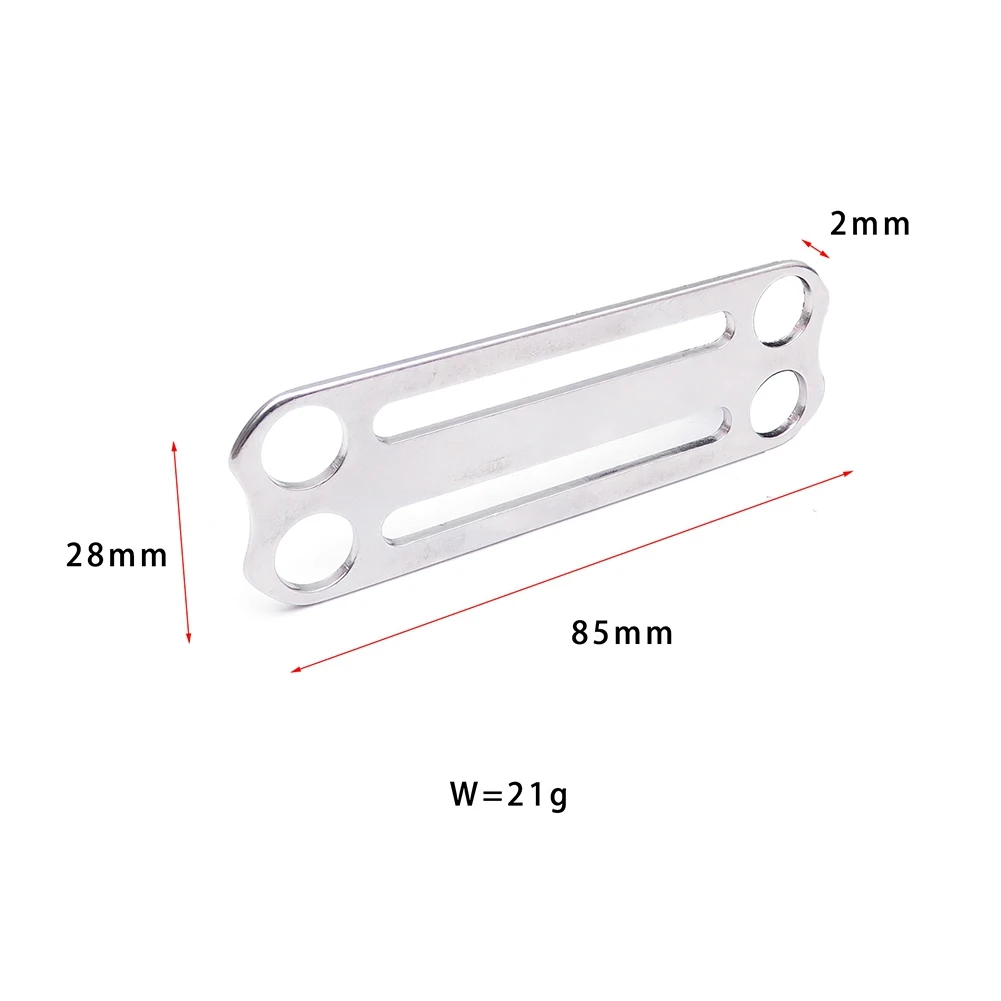 【Supernew】Scuba Diving Sidemount Tri-Glide Belt BCD Fixing Buckle Rope Retainer Fixing Buckle