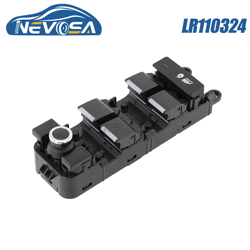 NEVOSA LR110324 For Land Rover Sport 2013 2014 2015 2016 2017 Door Window Switch Left Found Button LR078894 LR085481 LR112883