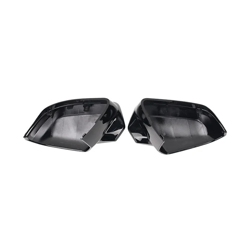 

AB59-Car Side Mirror Cover LHD For BMW 5 7 Series G60 G61 G68 G70 Rearview Mirror Cover M Look Replacement Bright Black