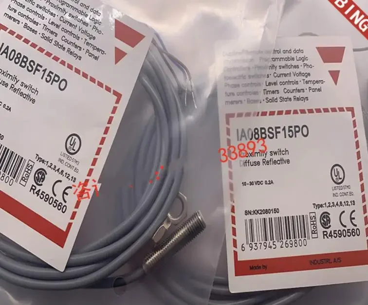 3pcs New High Quality  proximity switch induction switch IA08BSF15PO IA08BSF15PC IA08BSF02DO IA08BSF02DC