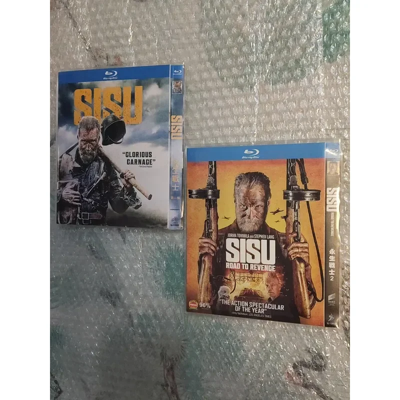 New SISU Eternal Warrior 1-2 Blu-ray Disc Set with Original Packaging and Complete Accessories