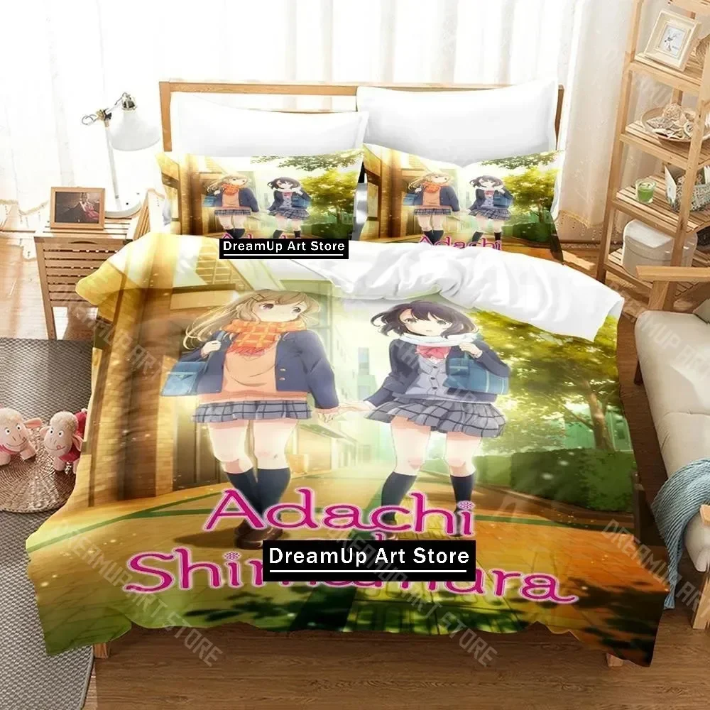 2026 3D Print Adachi And Shimamura Bedding Set Cartoon Anime Three-piece Set Adult Kid Bedroom Duvetcover Sets Kawaii Girl