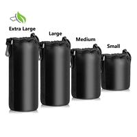 A10F-8PCS Camera Case Lens Pouch Set Lens Case Small Medium Large And Extra Large For DSLR Camera Lens Bag Pouch Shockproof