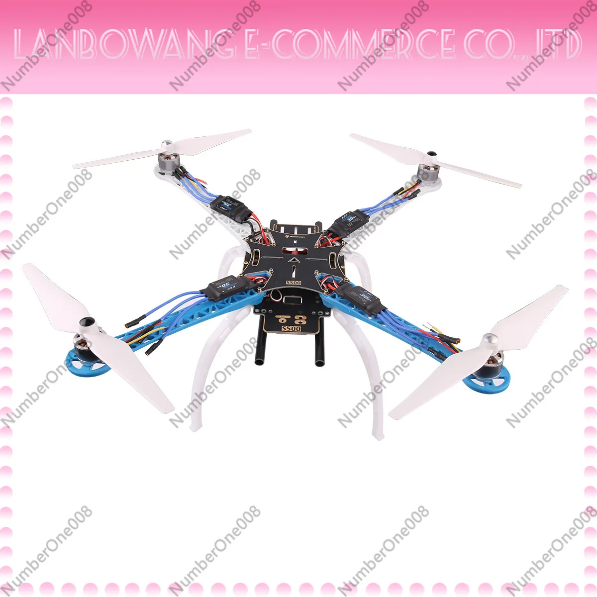 S500 Quadcopter Frame Kit 500mm DIY Drone 4-Axis with PCB Gold Plating Carbon Rod