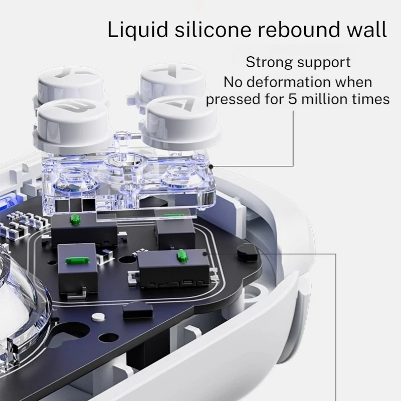 Nuovo J20 BT JoyCon Gamepad Switch/Lite/Oled Joypad Illuminazione RGB Controller di gioco Compatibile PC Android IOS Accessori da gioco