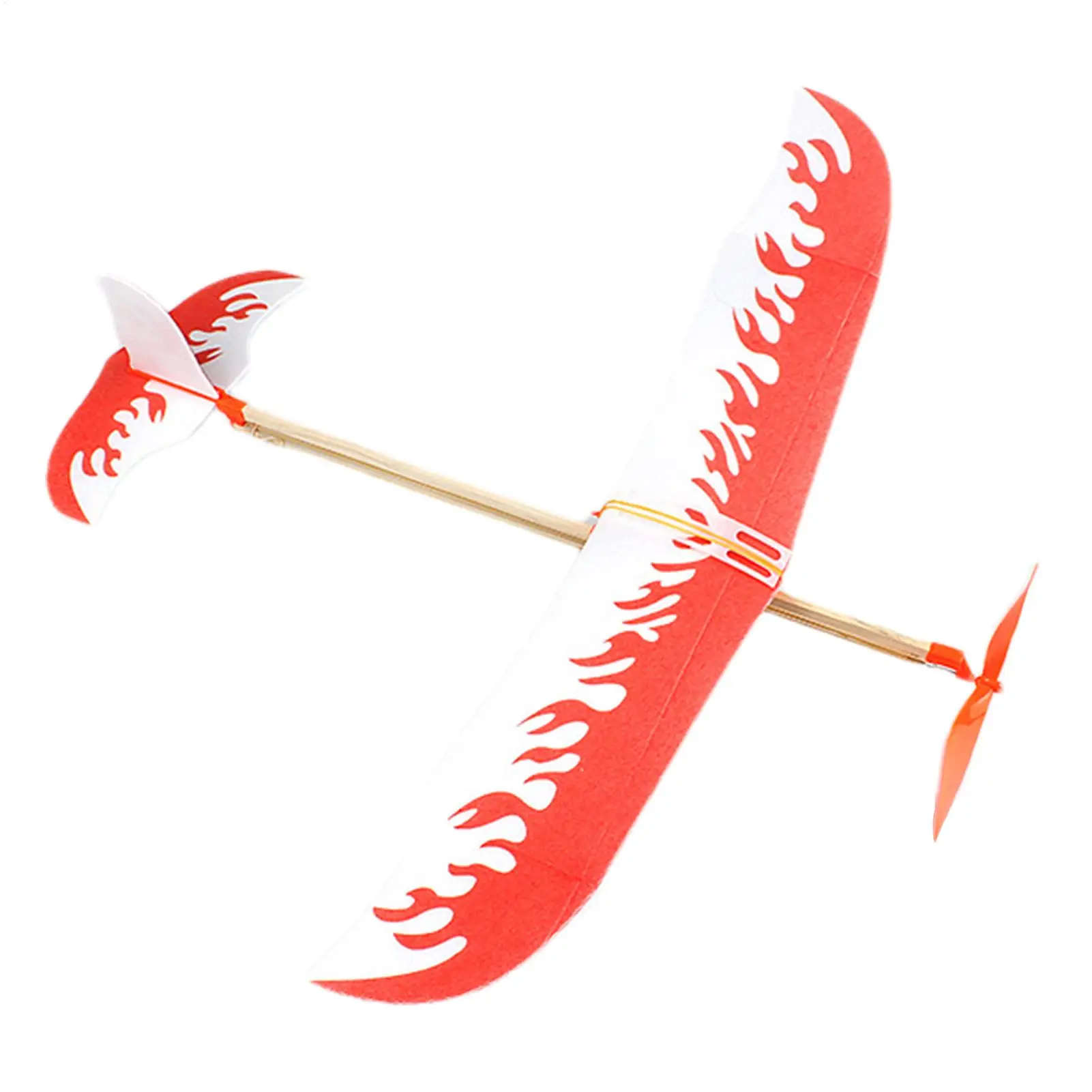 Rubber Band Powered Airplane Kit Glider Aircraft Flying Games Play for Kids Students Adults Girls Sports Outdoor Activities