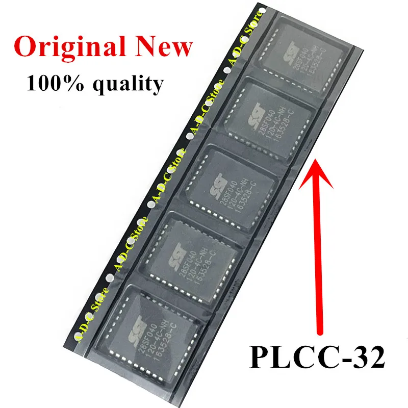 

(10 шт.) Новый оригинальный SST28SF040-120-4C-NH SST28SF040 120-4C-NH 28SF040 PLCC32 микросхема в наличии