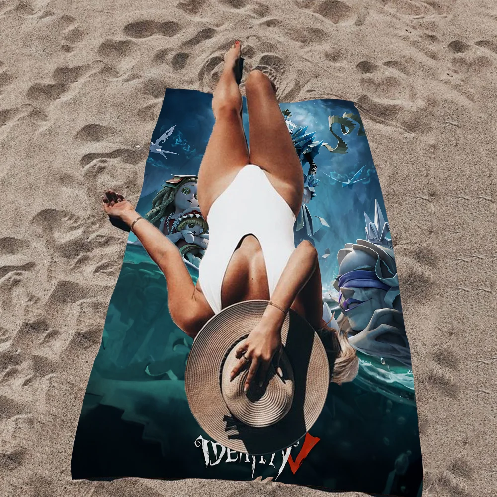 Horror Game I-Identity V Microfiber Beach Towel Absorbent Quick Dry Soft Yoga Swimming Resort Mountain Climbing Towel