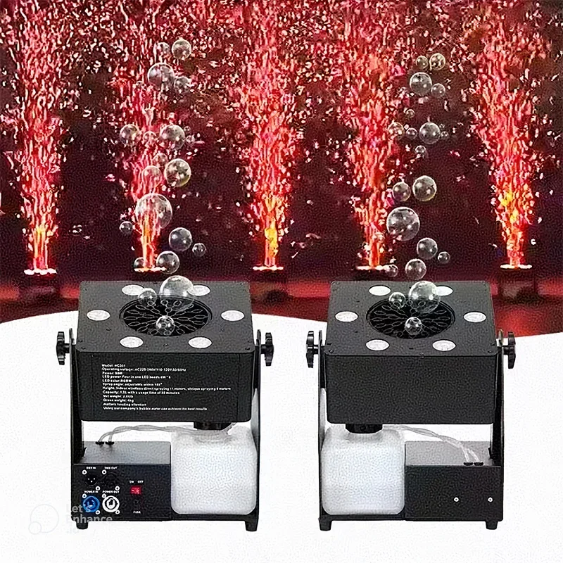 Professional Portable Dry Ice Bubble Blower Maker for Outdoor Parties and Weddings Automatic Bubble Machine