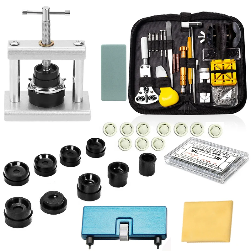 

533Pcs Watch Repair Tools Kit Brand Multi-function Bracelet Pin Remover Watch Movement Box Opener Spring Lever Tools