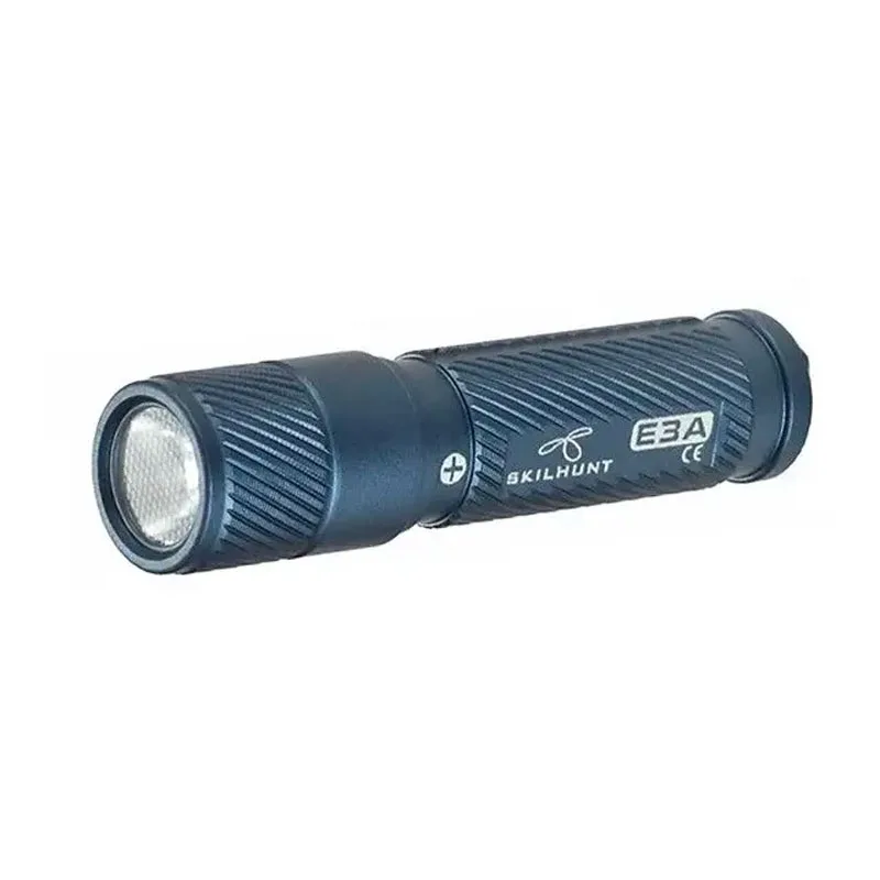 Skilhunt E3A Keychain Flashlight, LH351B LED, Available in Multi-color, TIR Optic Lens, Small Size for Easy Carry