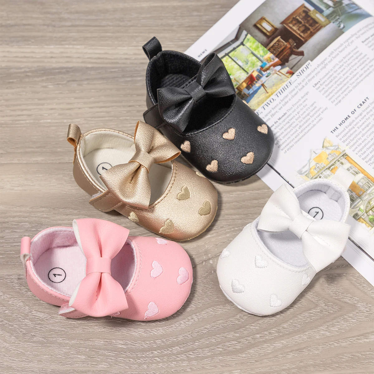 New Baby Boys Girls Shoes Love Bow Fringe Soft Soled Non-slip Footwear First Walkers Crib Shoes Moccasins Toddler Girls Shoesv