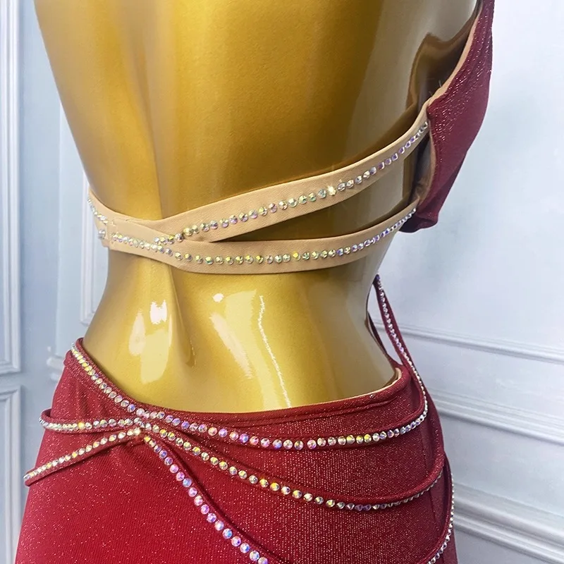 Aangepaste Buikdans Pak Prestaties Kostuum Vrouwen Oosterse Dans Kleding Praktijk Outfit Buikdansen Bh Rok Jumpsuit