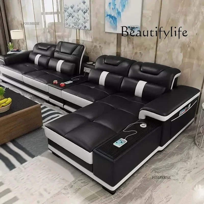 

European Living Room Sofas Villa Comfortable Recliner Sofas Light Luxury Design Modularity Sofas for Living Room Furniture