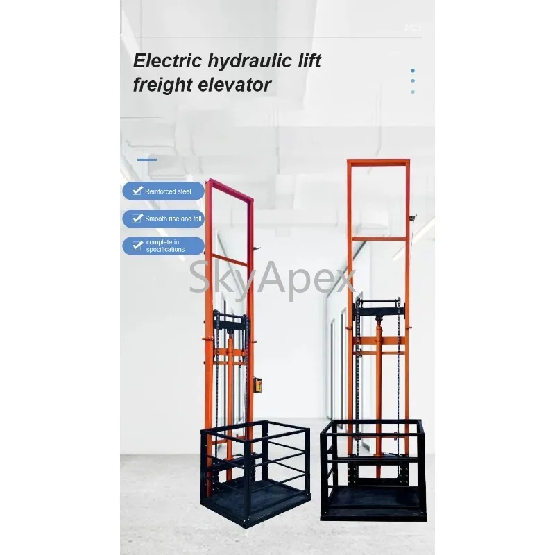 Factory Direct 2026 Hot  Selling  Cheap  Indoor  Outdoor  Installed  Hydraulic  Material  Lifter  Custom  3m  6m  10m  12m  Elec