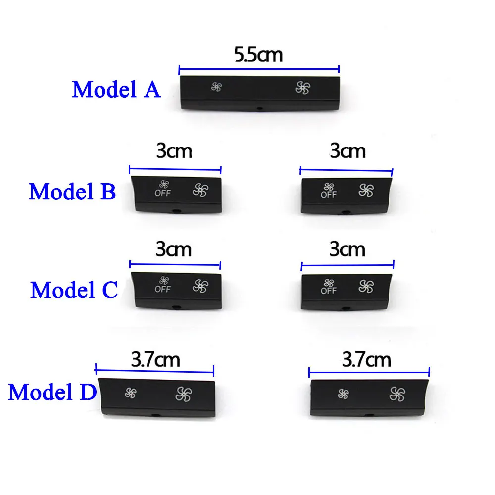 Cubierta de aire acondicionado para salpicadero de coche, botón de Control de calentador de CA para BMW serie 5, 6, 7, X5, X6, F10, F18, F06, F12,