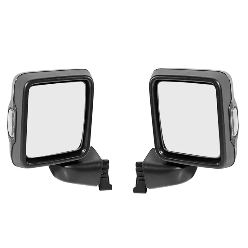 

Simple Car Side Rearview Mirror With Turn Signal For Jeep Wrangler JL Rear View Mirror Assembly
