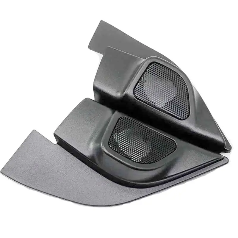 A57E-1 Set Car Tweeter Cover Triangle Speaker Cover Decorative Frame Bracket For Nissan Altima Sunny 2010-2019