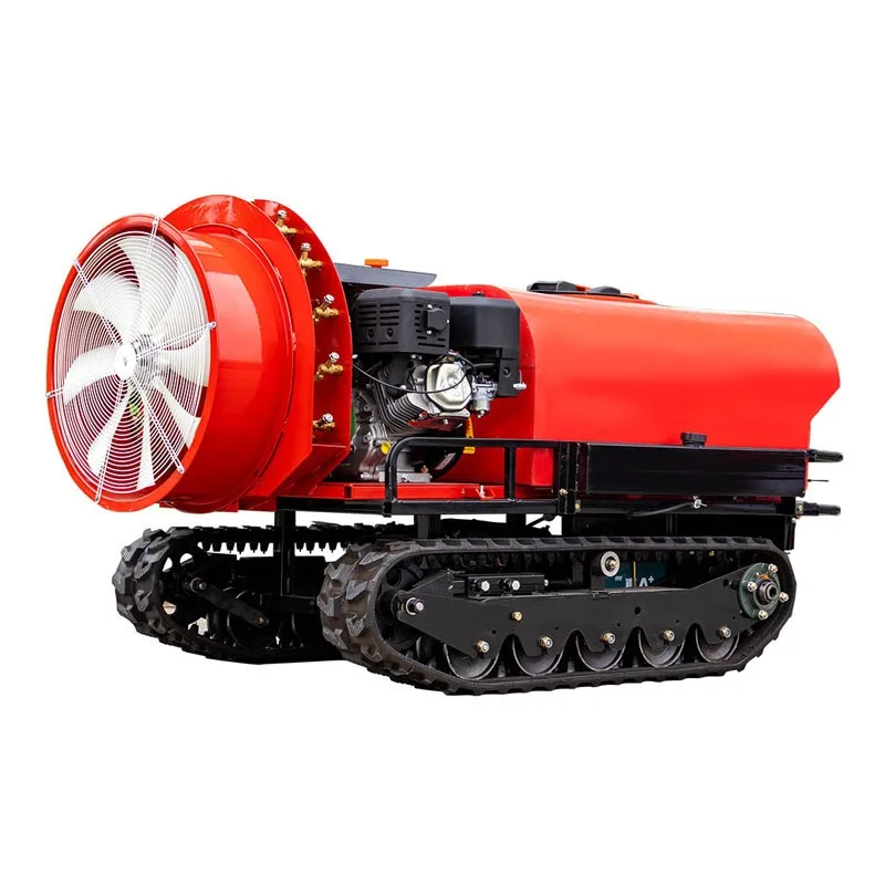Agricultural remote control sprayer, orchard garden municipal intelligent sprayer, crawler sprayer