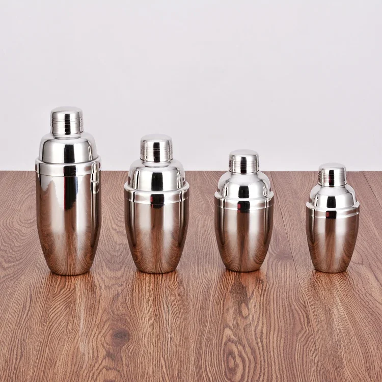 Hot sale stainless steel metal cocktail shaker fancy bartend boston cocktail shaker