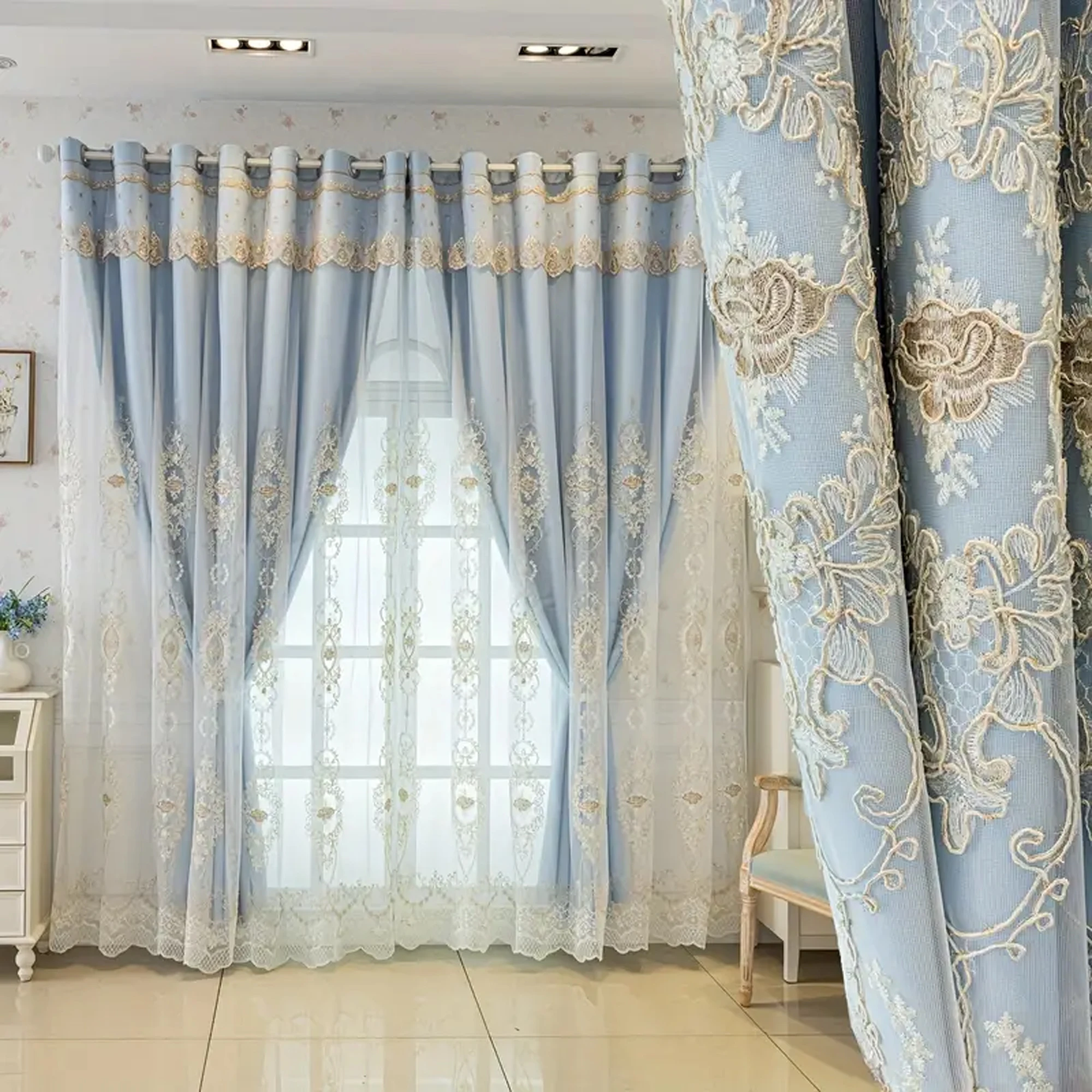 �y�Z�[�����z1pc ���[���b�p�̃~�j�}���X�g�X�^�C���u���[�t�����`���[�X�h�J���؂ȃG���{�X���H�V�A�[�{�C���J�[�e���A�h�J���n�V�F�[�f�B���O