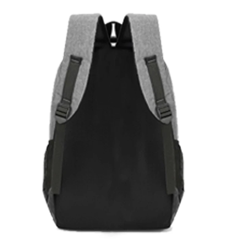Neutral style backpack for men and women, with multi-layer zippers, suitable for students' school bags and travel bags.
