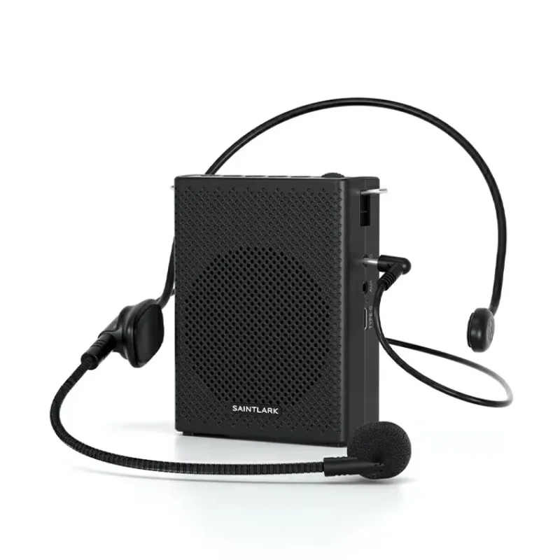 Voice Amplifier for Teachers Coaches Portable BT Loudspeaker Headphone Mini Acoustic Amplifier