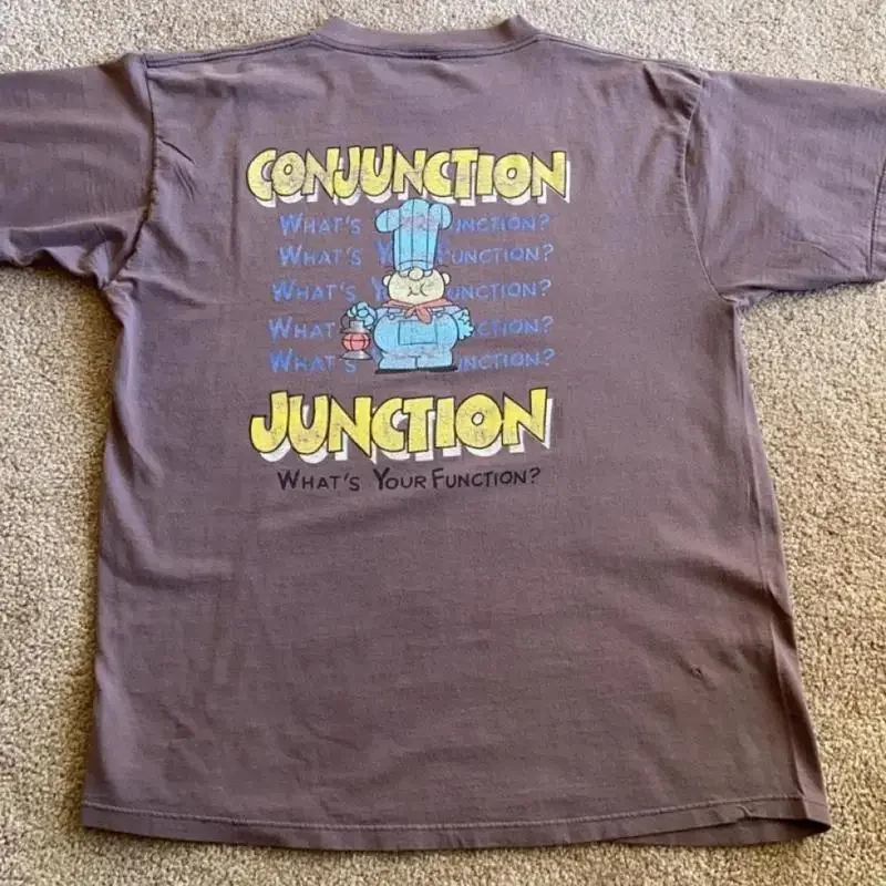 1990 School House Rocks Conjunction Junction T Shirt S 5Xl