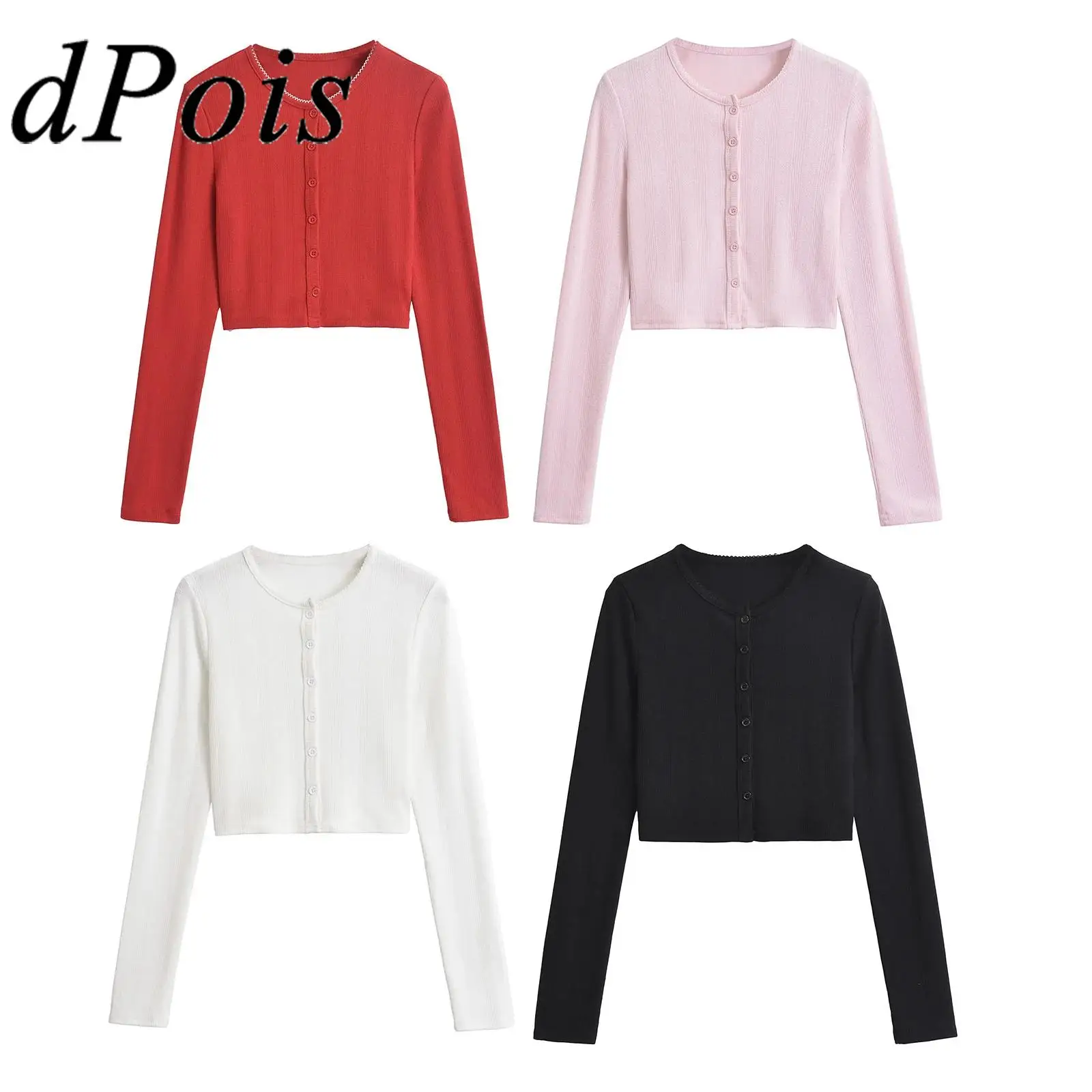 

Women Autumn Spring Knit Cardigan Outerwear Long Sleeves Knited Coats Summer Shawl Wrap Prom Party Accessories Bolero Jackets