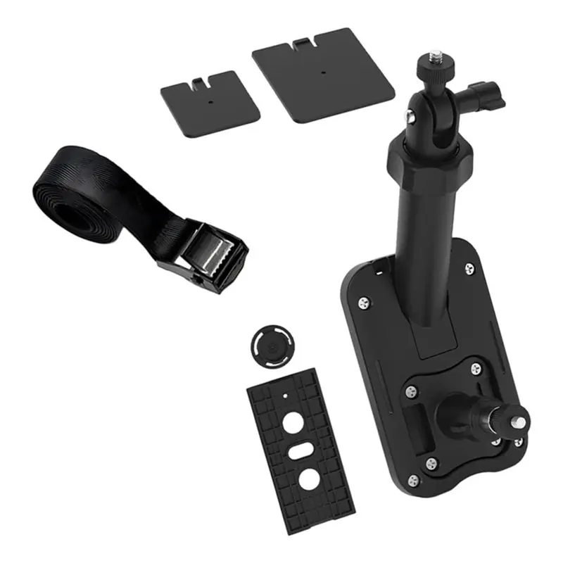 A09R! Drillless Security Camera Mount Bracket Set, Adjustable Holder For Outdoor Surveillance Camera